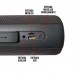 Caixa de Som Bluetooth RGB K450X Kimaster - Azul Vermelho